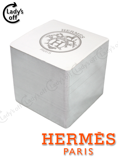 エルメス[HERMES] ペーパー ロゴ コースター 白 | 買取実績 