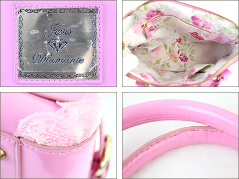 ジーザスディアマンテ[JESUSDIAMANTE] JAPONドールバッグ エナメル