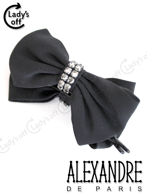 アレクサンドル ドゥ パリ バナナクリップ ブラック 黒 美品