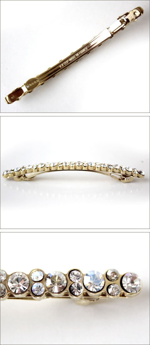 アッカ [acca] ベリーバレッタ クリア スワロフスキー ラインストーン