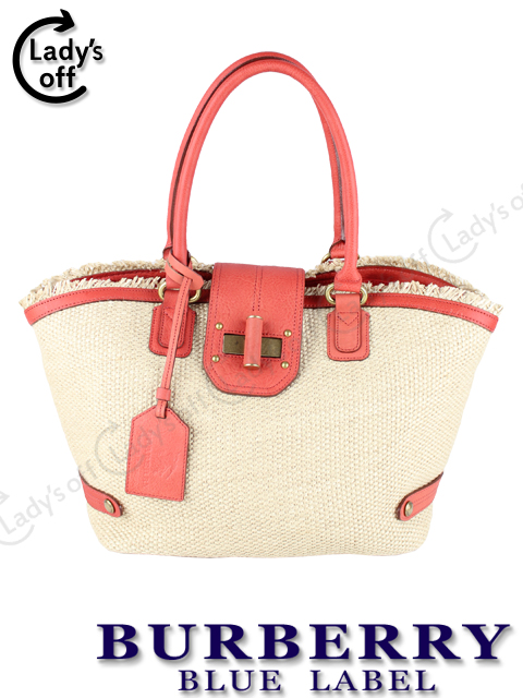 バーバリーブルーレーベル[Burberry] ストロートートバッグ