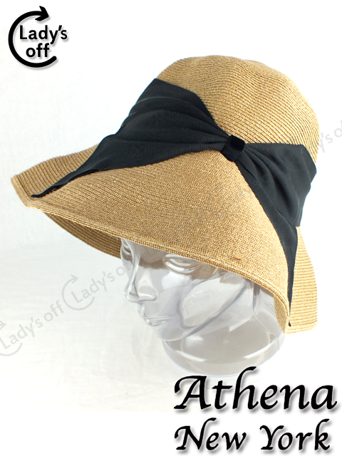 アシーナニューヨーク [Athena New York] リサコ リボン ハット 帽子