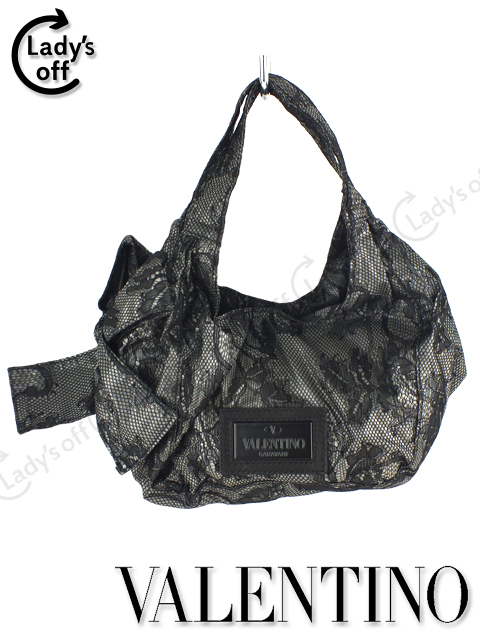 VALENTINOヴァレンティノ ショルダー　バック　ブロンズ　リボン VALENTINOヴァレンティノ ショルダー バック ブロンズ リボン