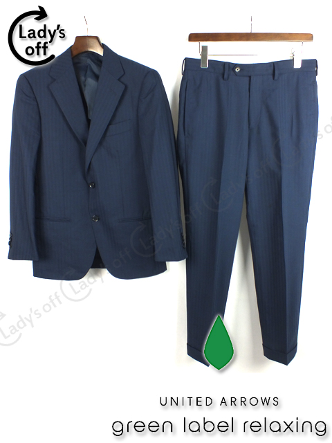 グリーンレーベル ［ アローズ / REDA ］ ２つボタン シングル スーツ