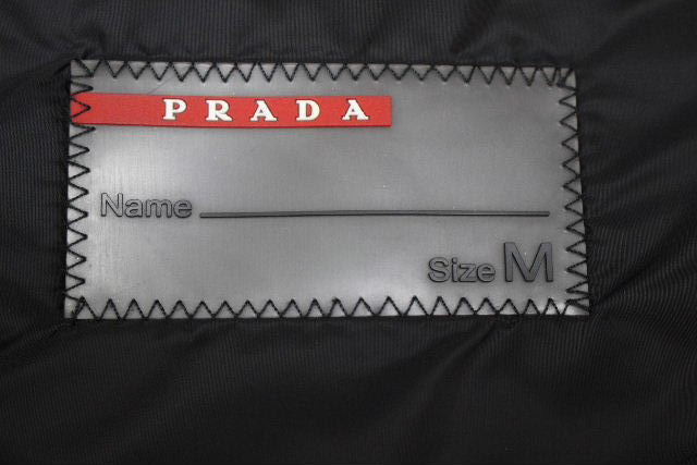 プラダスポーツ [ PRADA ] 2014 フード付き ブルゾン ジャンパー レッド 赤 SIZE[M] メンズ トップス アウター