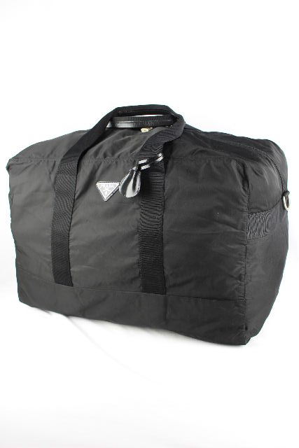 プラダ ［ PRADA ］ ナイロン ボストンバッグ ブラック 黒 トラベルバッグ 旅行バッグ バッグ