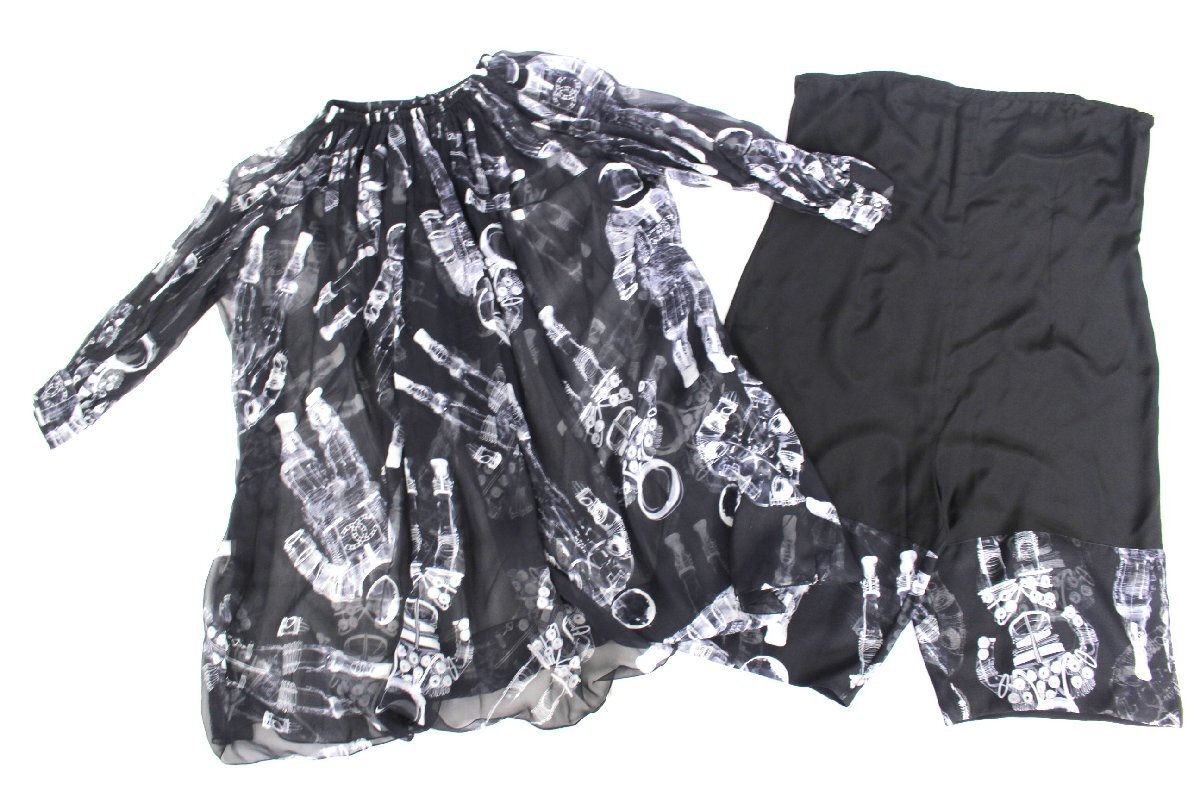 シャネル CHANEL アポロ 宇宙飛行士 セットアップ ワンピース P57682　N77